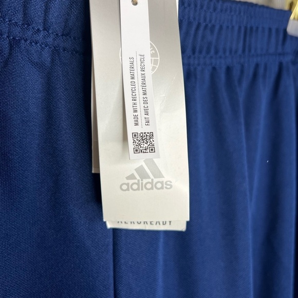 133. NWT Adidas Aeroready Sereno Slim Tapered-Cut Pants Blue 4X - Picture 11 of 11